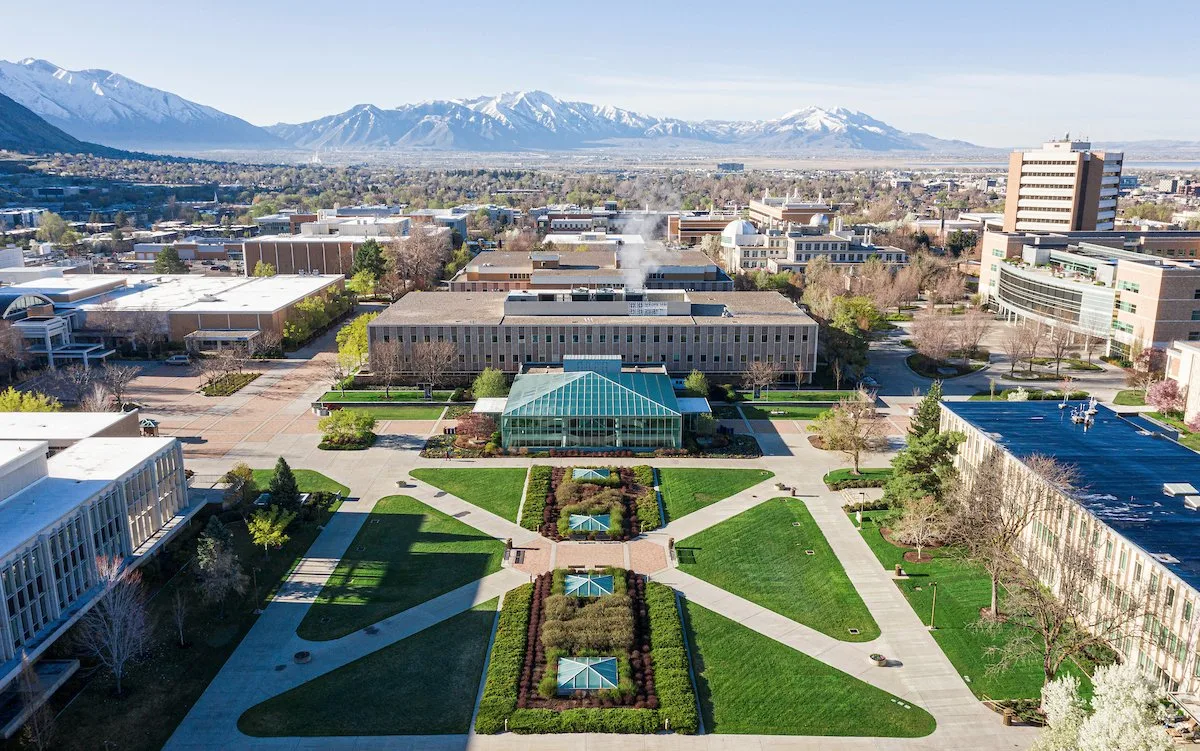 BYU campus in Provo, Utah