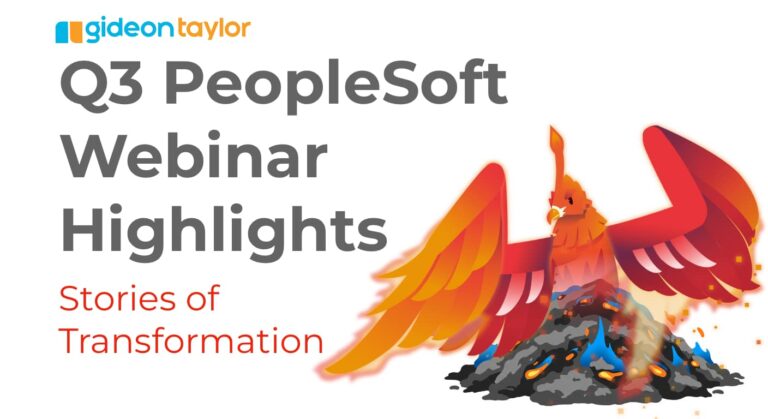 PeopleSoft Innovation in Action: Q3 2025 Webinar Highlights