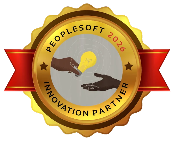 PeopleSoft 2026 Innovation Partner badge